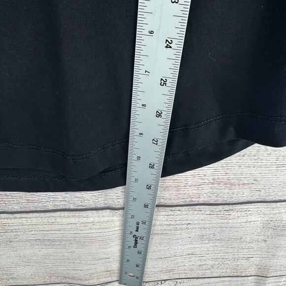 Cuts Curve Hem PYCA Pro T-Shirt Mens XL Black Stretch Short Sleeve - Picture 9 of 9